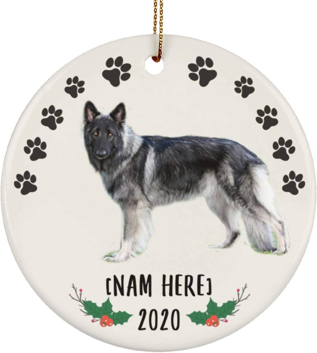 Shiloh Shepherd Dog Christmas Ornament