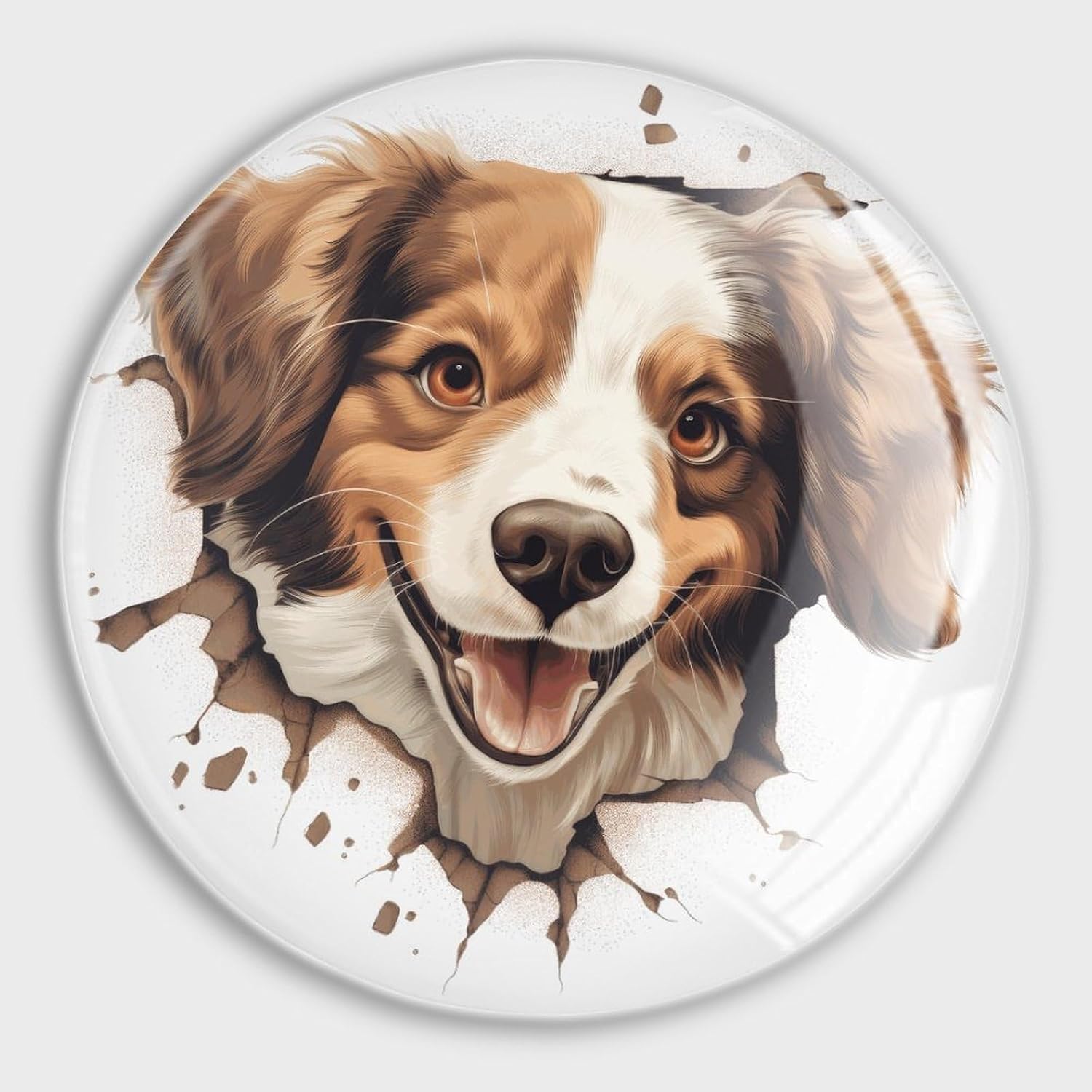Kooikerhondje Dog Fridge Magnet