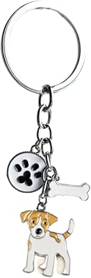 Jack Russell Dog Keychain