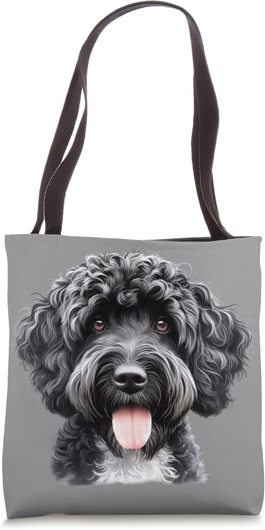 Portuguese Water Dog Tote Bag