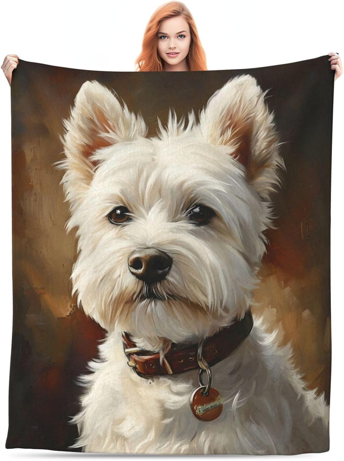 West Highland Terrier Dog Blanket