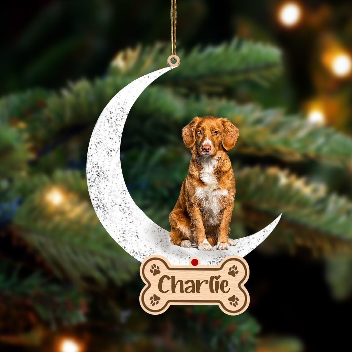 Duck Tolling Retriever Dog Christmas Ornament