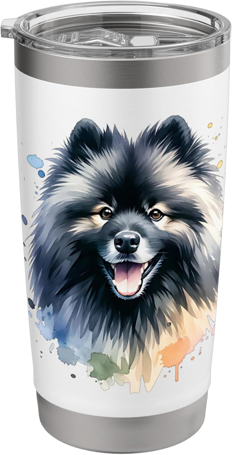 Keeshond Dog Insulated Tumbler