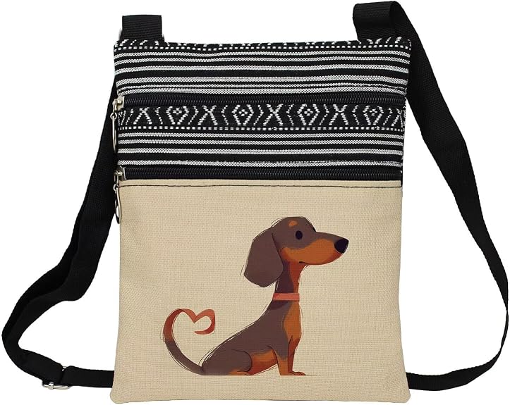 Dachshund Dog Crossbody Bag