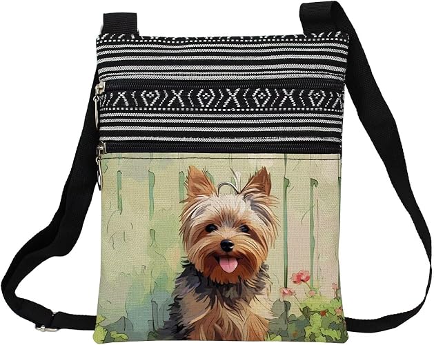 Yorkie Cross Body Bag