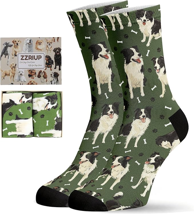Border Collie Dog Socks