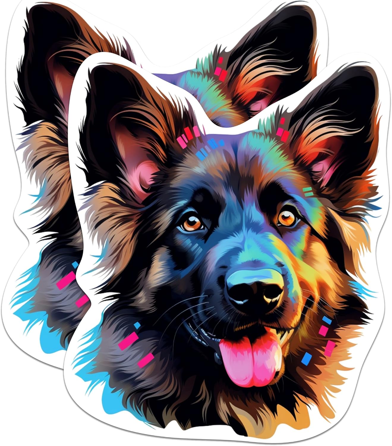 Shiloh Shepherd Dog Sticker