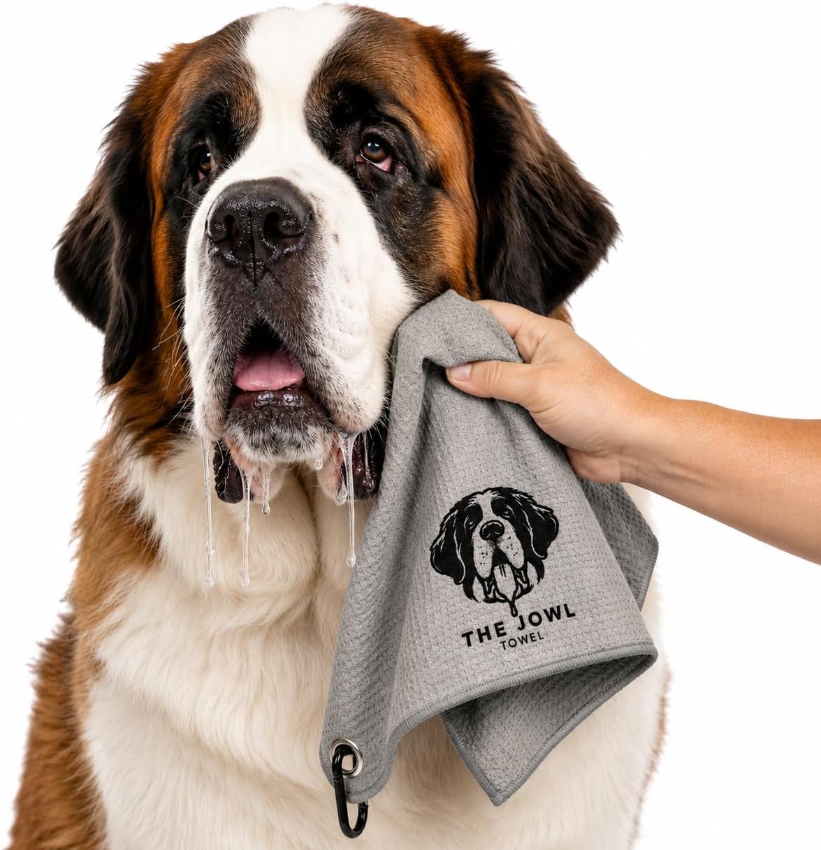 Saint Bernard Drool Towel