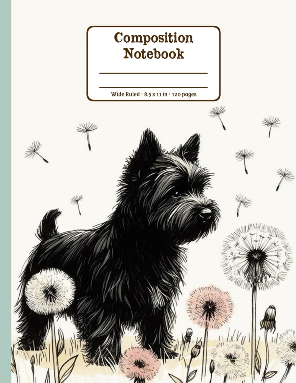 Cairn Terrier Dog Composition Notebook