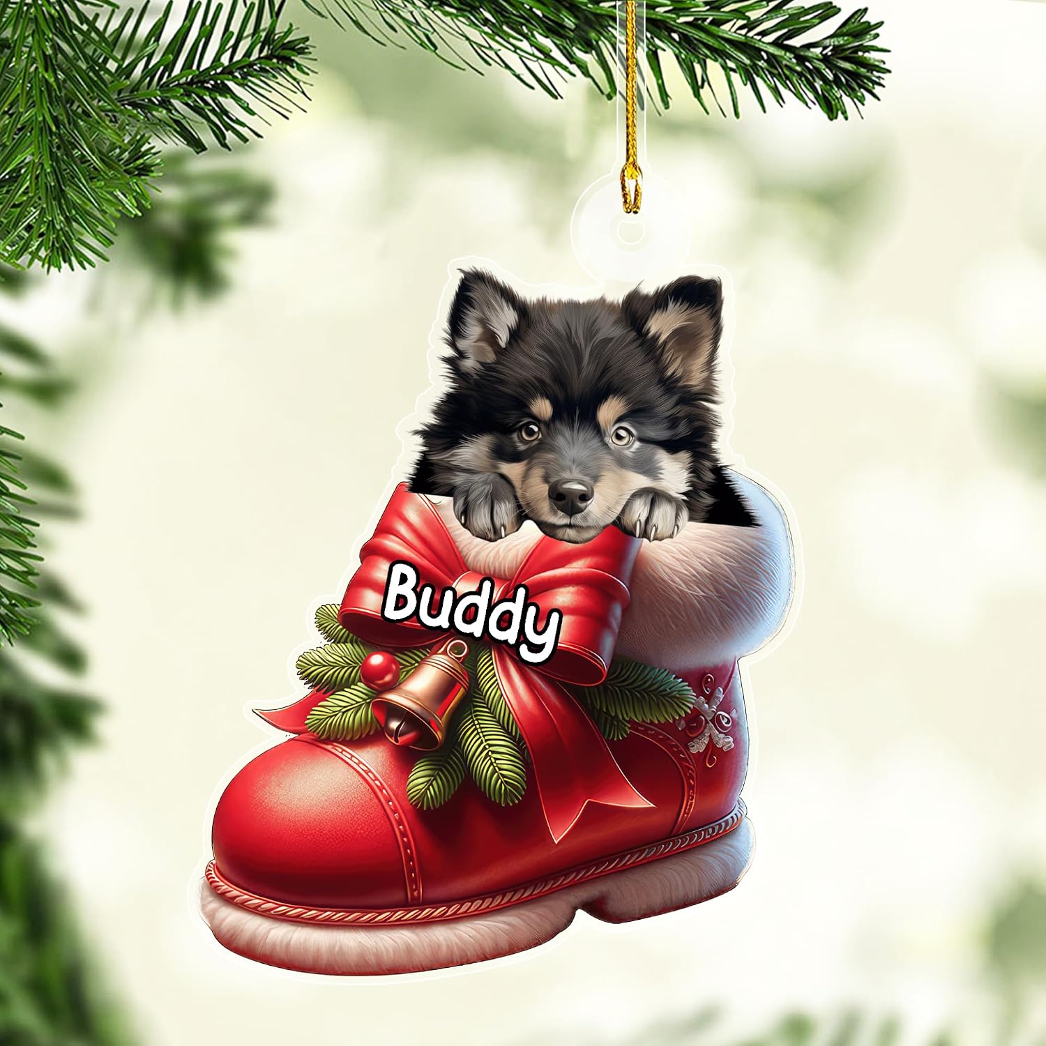 Finnish Lapphund Dog Ornament