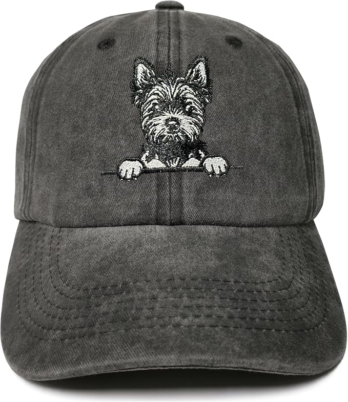 York Terrier Baseball Cap