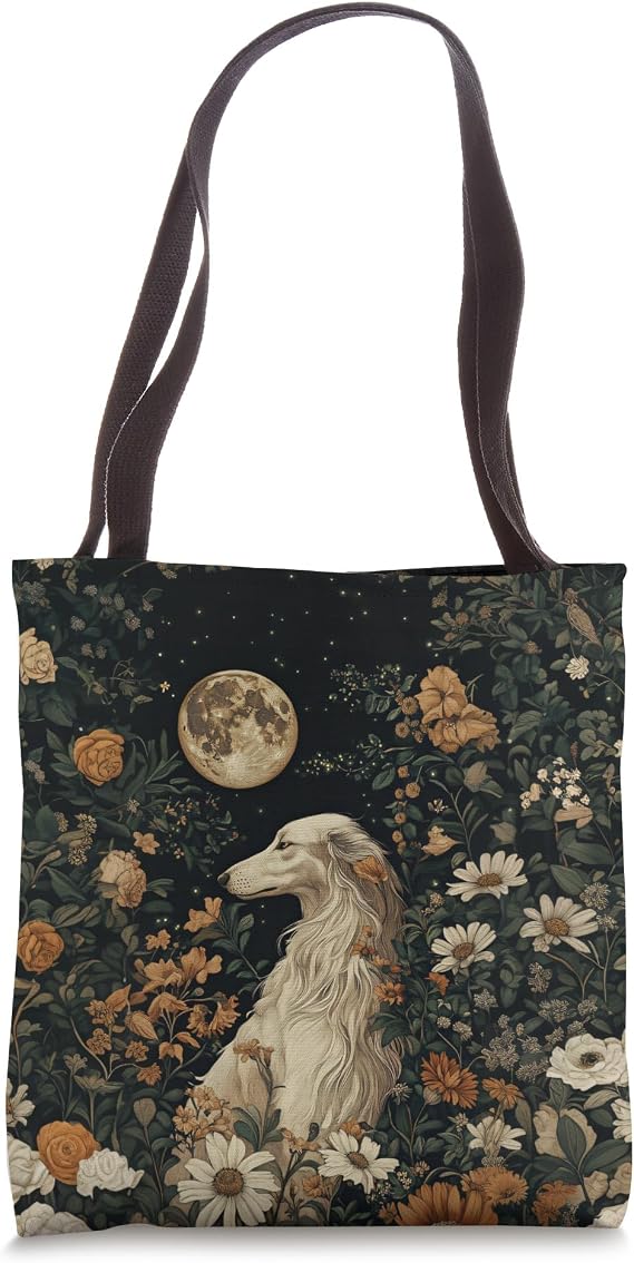 Borzoi Dog Tote Bag