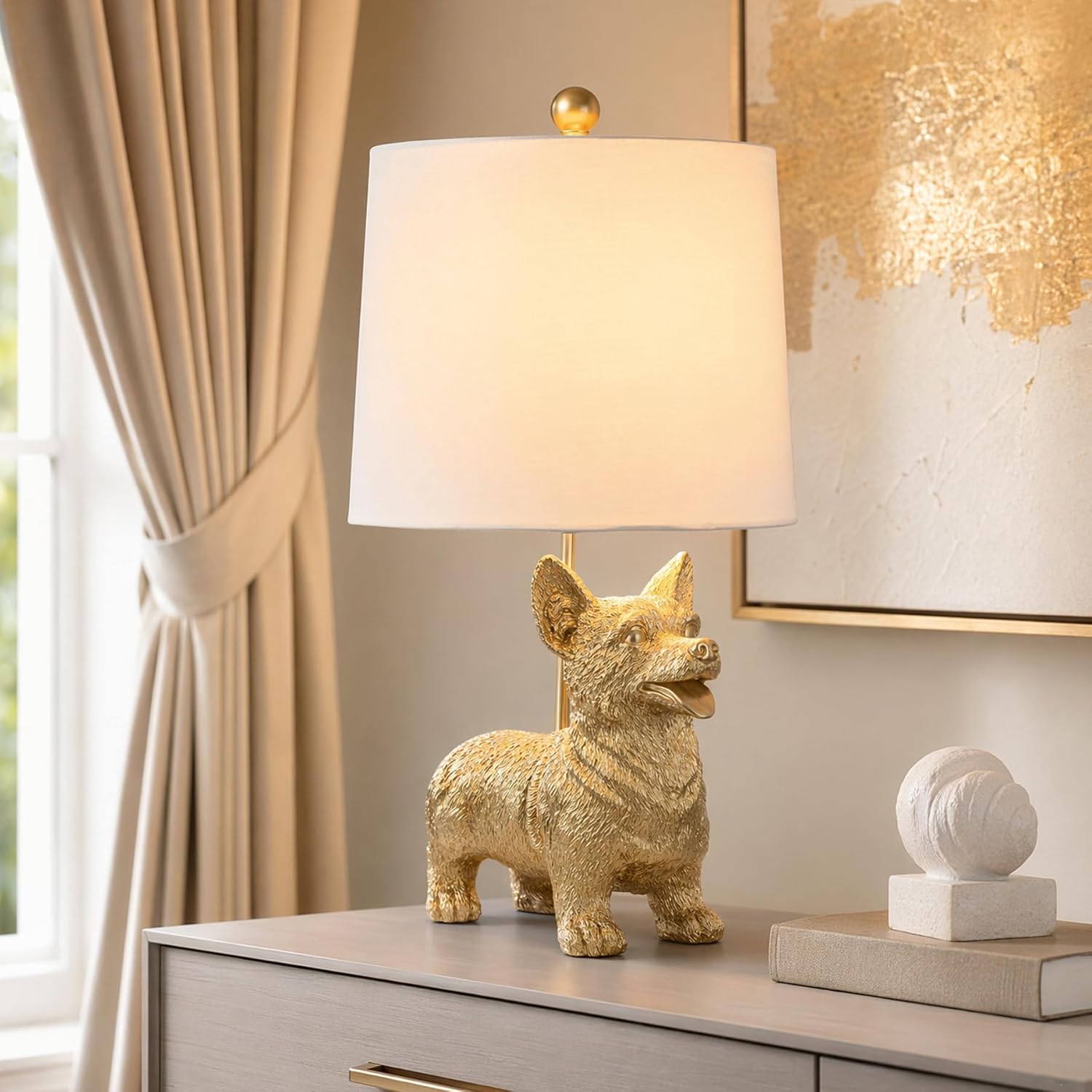Corgi Dog Lamp