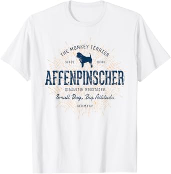 Vintage Style Retro Affenpinscher T-Shirt