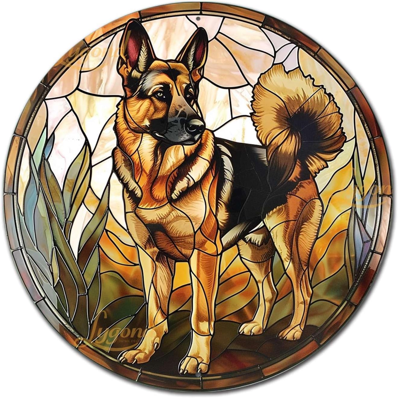 German Shepherd Dog Tin Sign