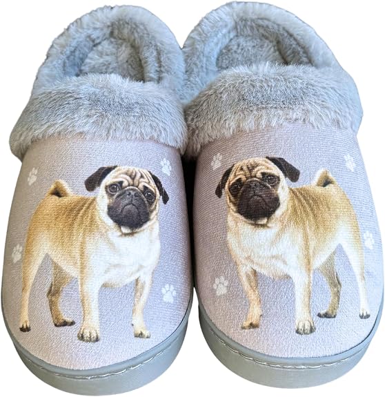 Pug Dog Slippers