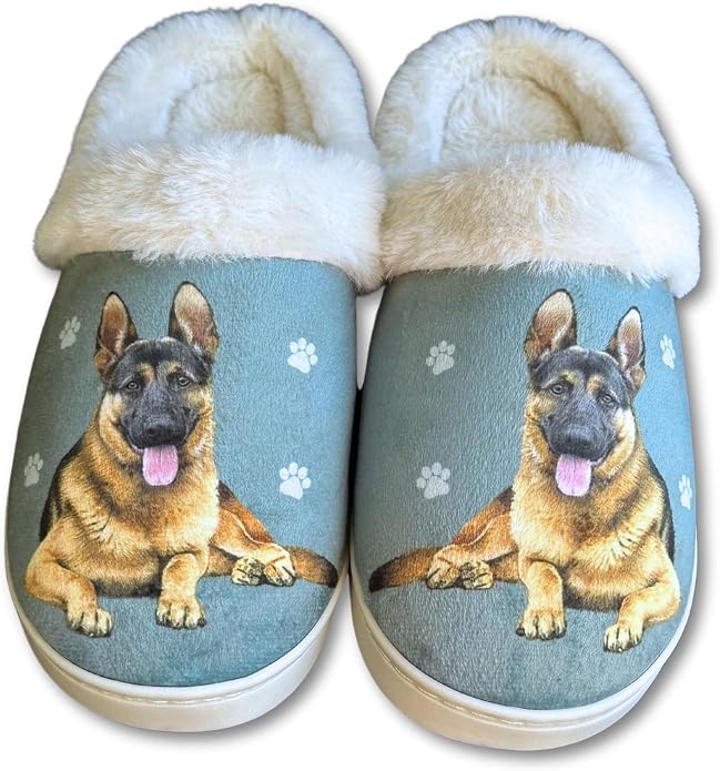 German Shepherd Slippers