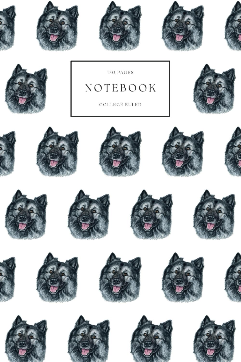 Keeshond Dog Notebook