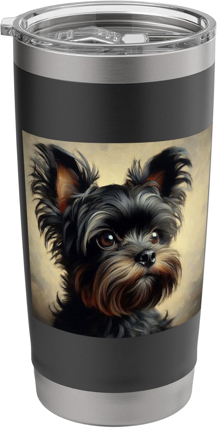 Affenpinscher Dog Breed Cute Stainless Steel Insulated Tumbler