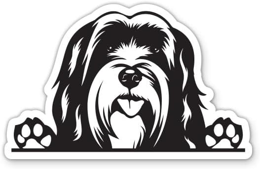 Tibetan Terrier Dog Sticker