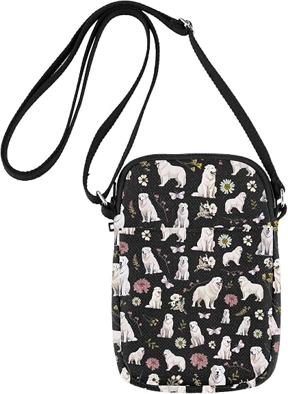 Great Pyrenees Dog Cross Body Bag