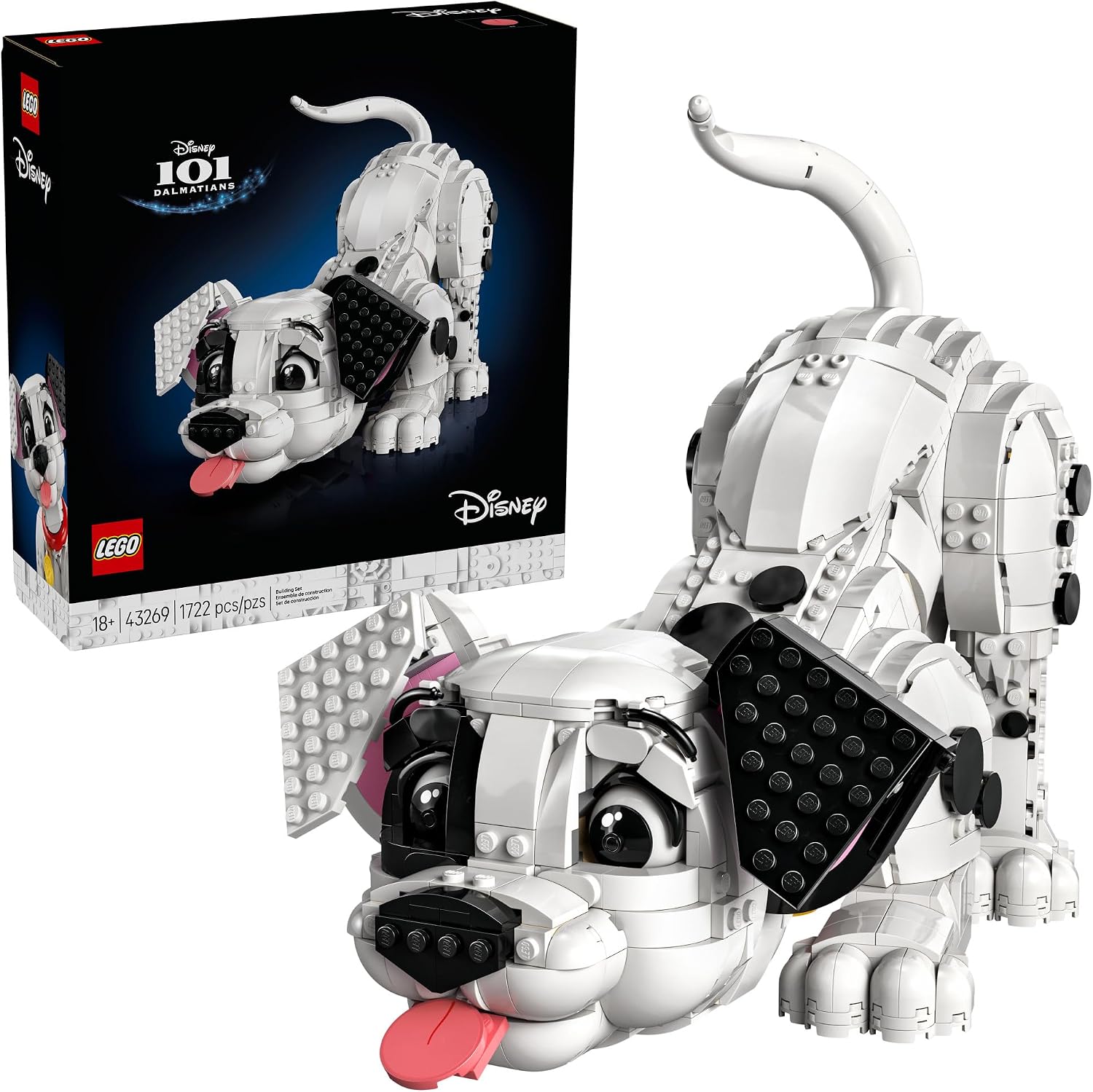 Dalmatian Dog Building Bricks