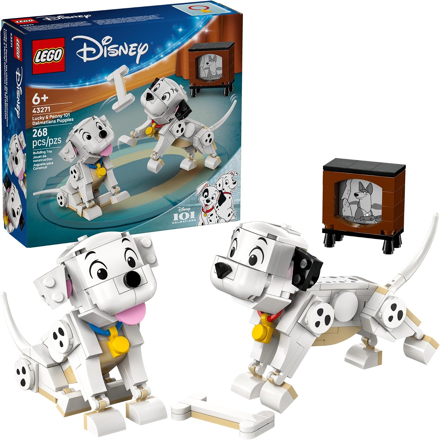 Dalmatian Dog Legos