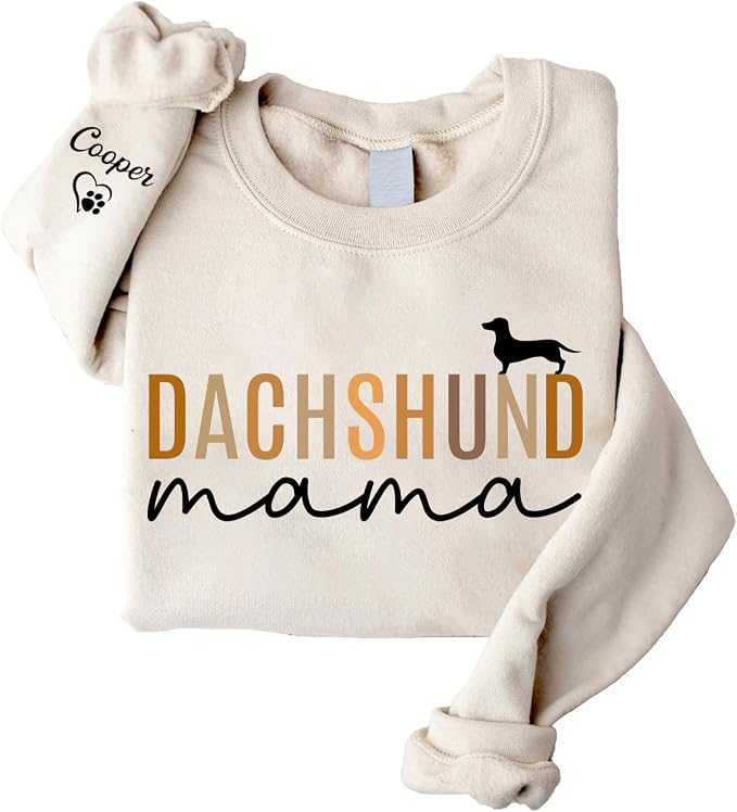Dachshund Mama Dog Sweatshirt