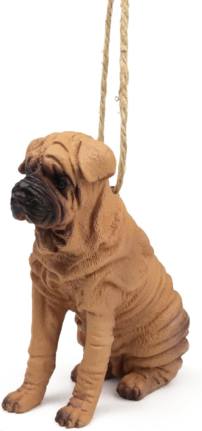 Bull Mastiff Dog Christmas Ornament