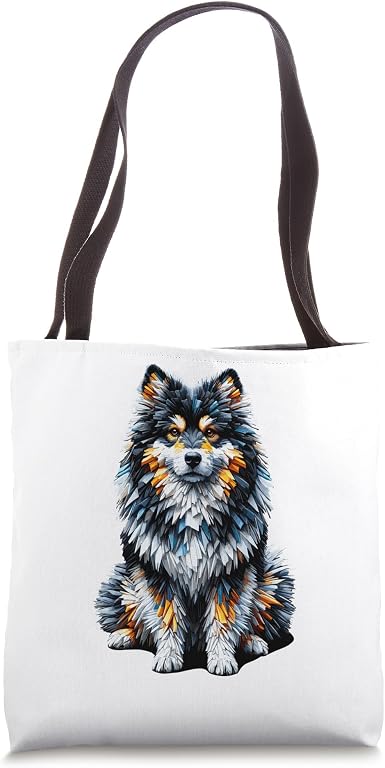 Lapphund Dog Tote Bag
