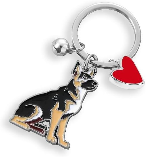 German Shepherd Dog Keychain