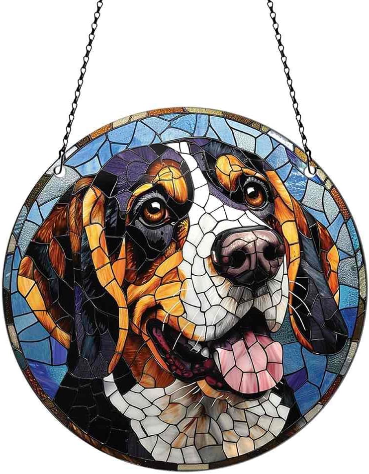 Coonhound Dog Suncatcher