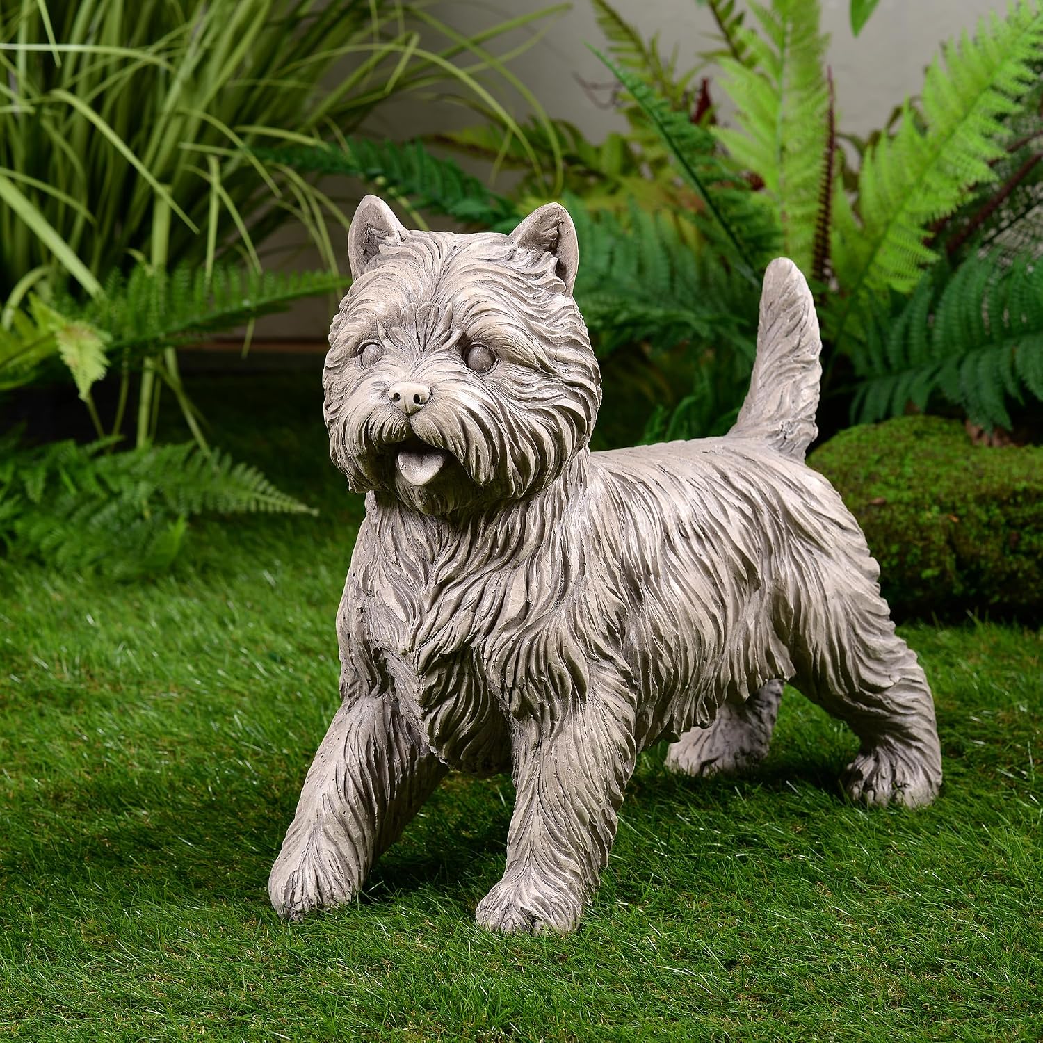 Cairn Terrier Dog Garden Statue