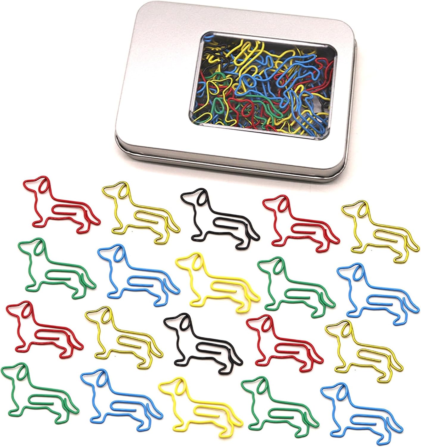 Dachshund Dog Paper Clips