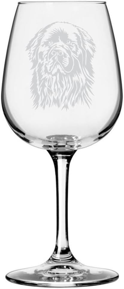 ewfoundland Dog Wine Glass