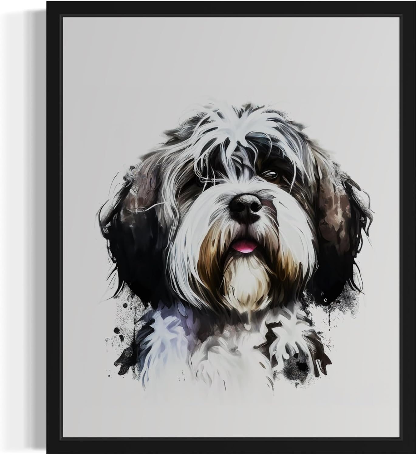 Tibetan Terrier Dog Poster Print