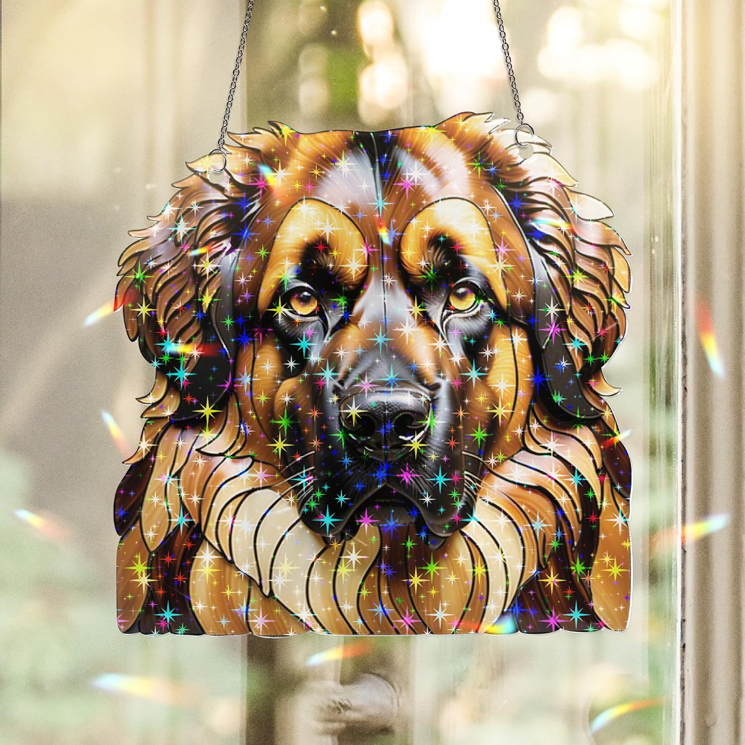Leonberger Dog Suncatcher