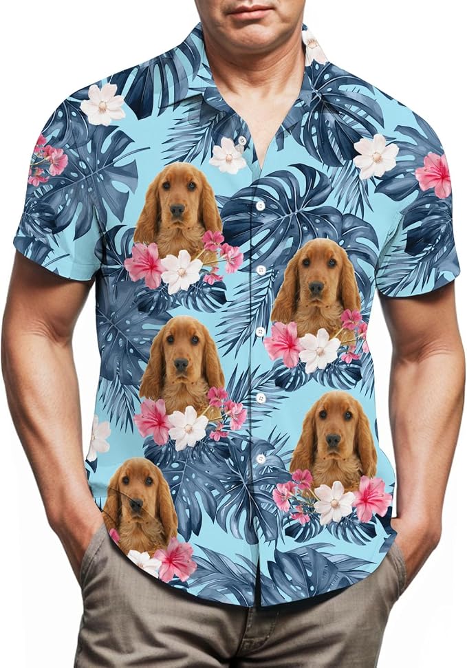 Cocker Spaniel Dog Hawaiian Shirt