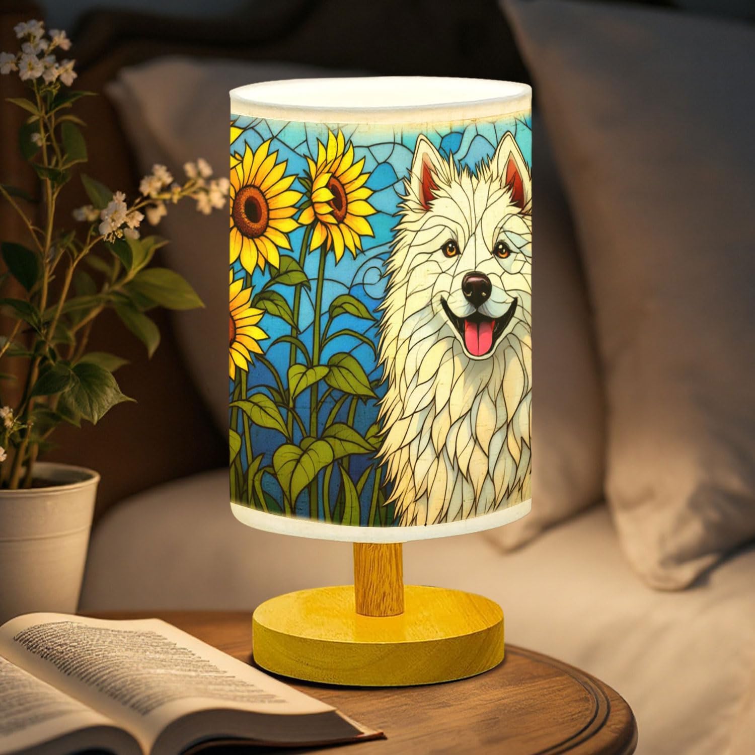 Samoyed Dog Lamp