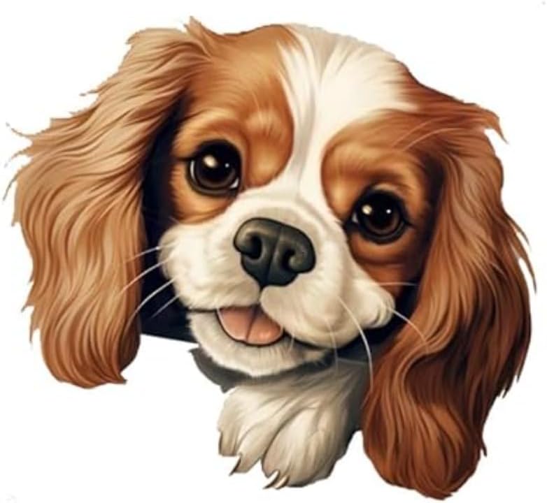 Cavalier King Charles Spaniel Vinyl Decal