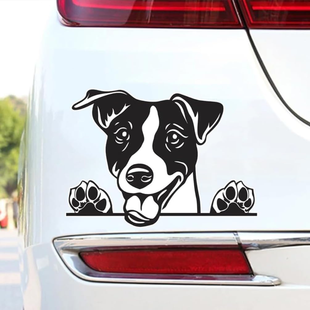 Jack Russell Terrier Dog Vinyl Decal Sticker