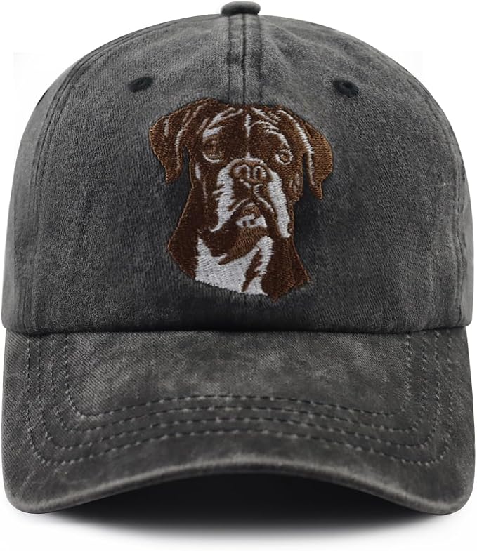 Boxer Dog Baseball Hat