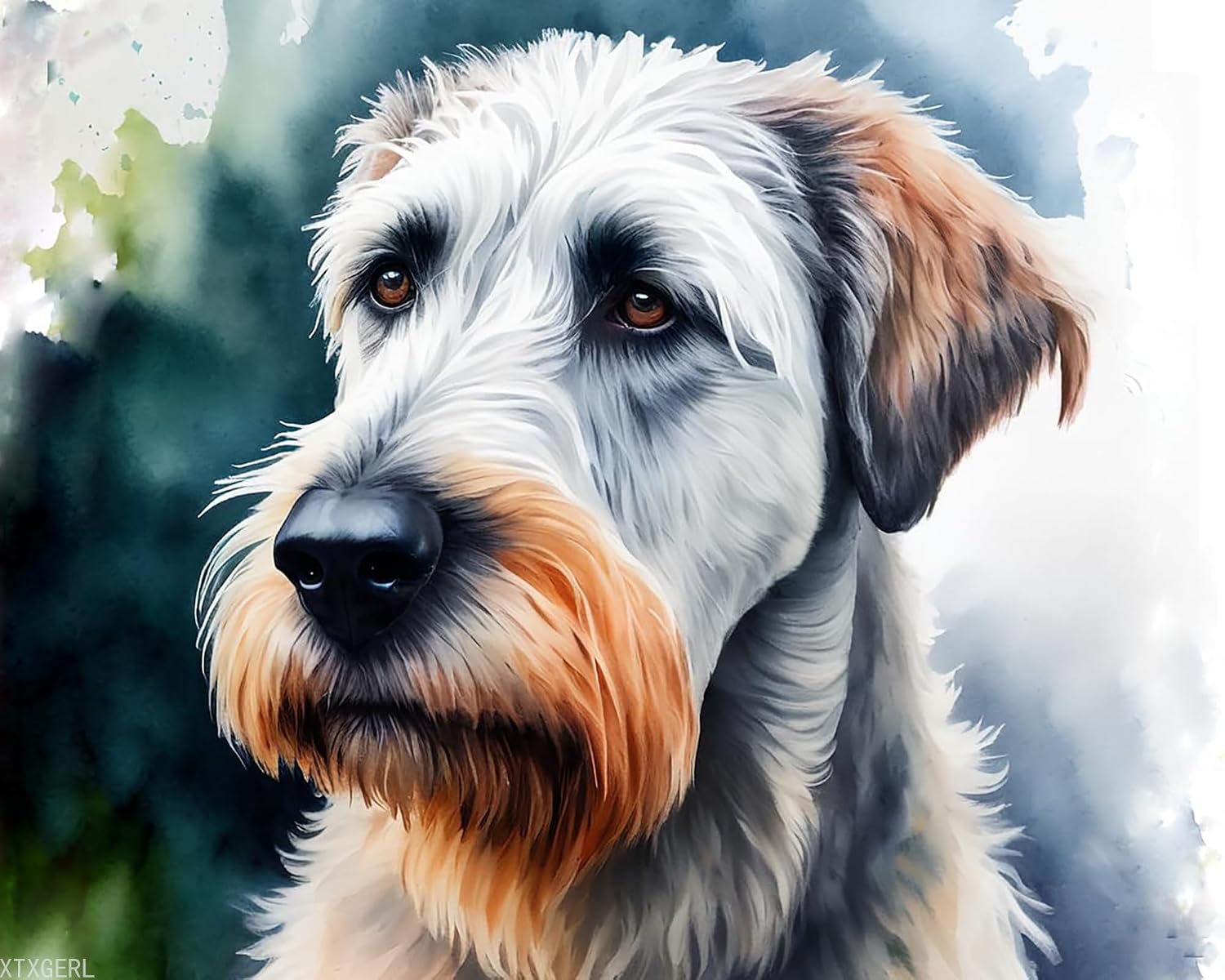 Wolfhound Paint By Numbers