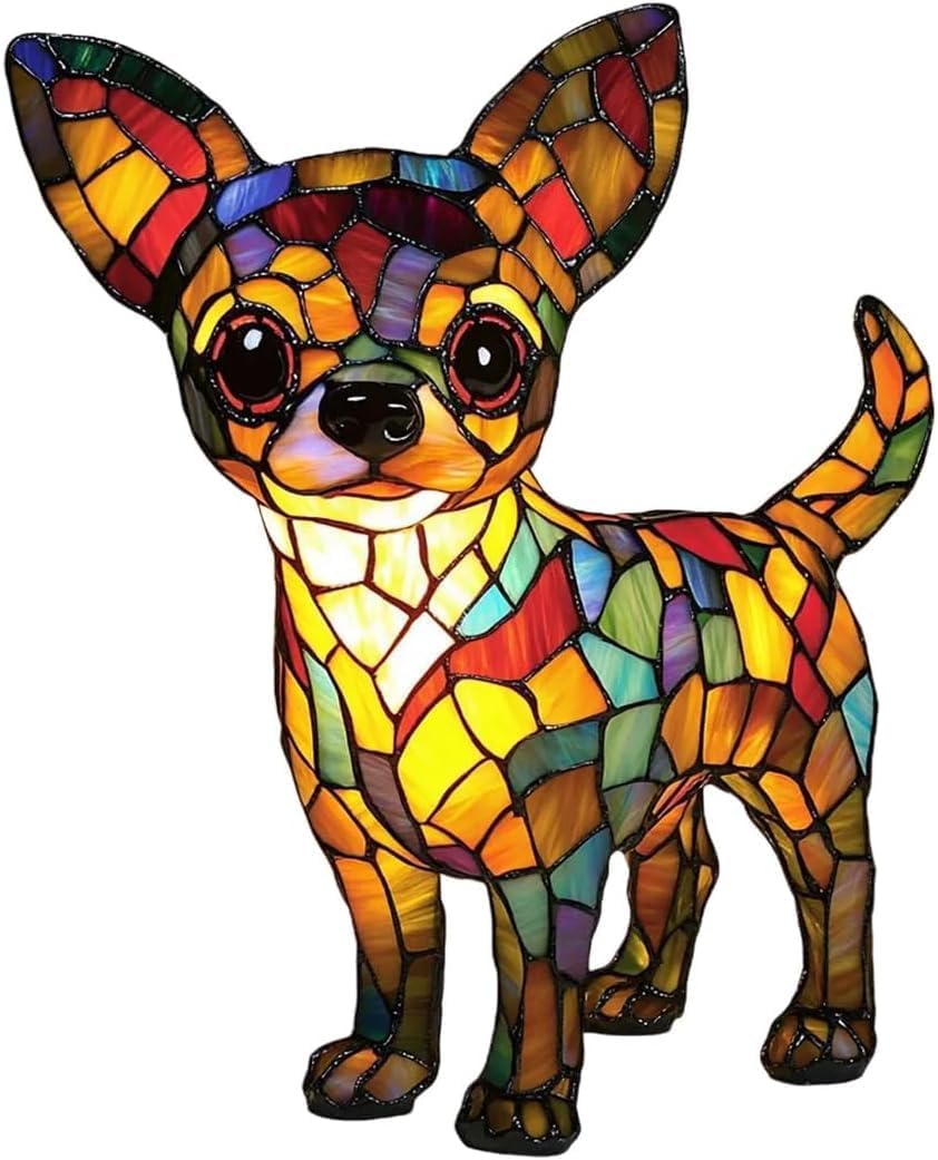 Chihuahua Dog Lamp