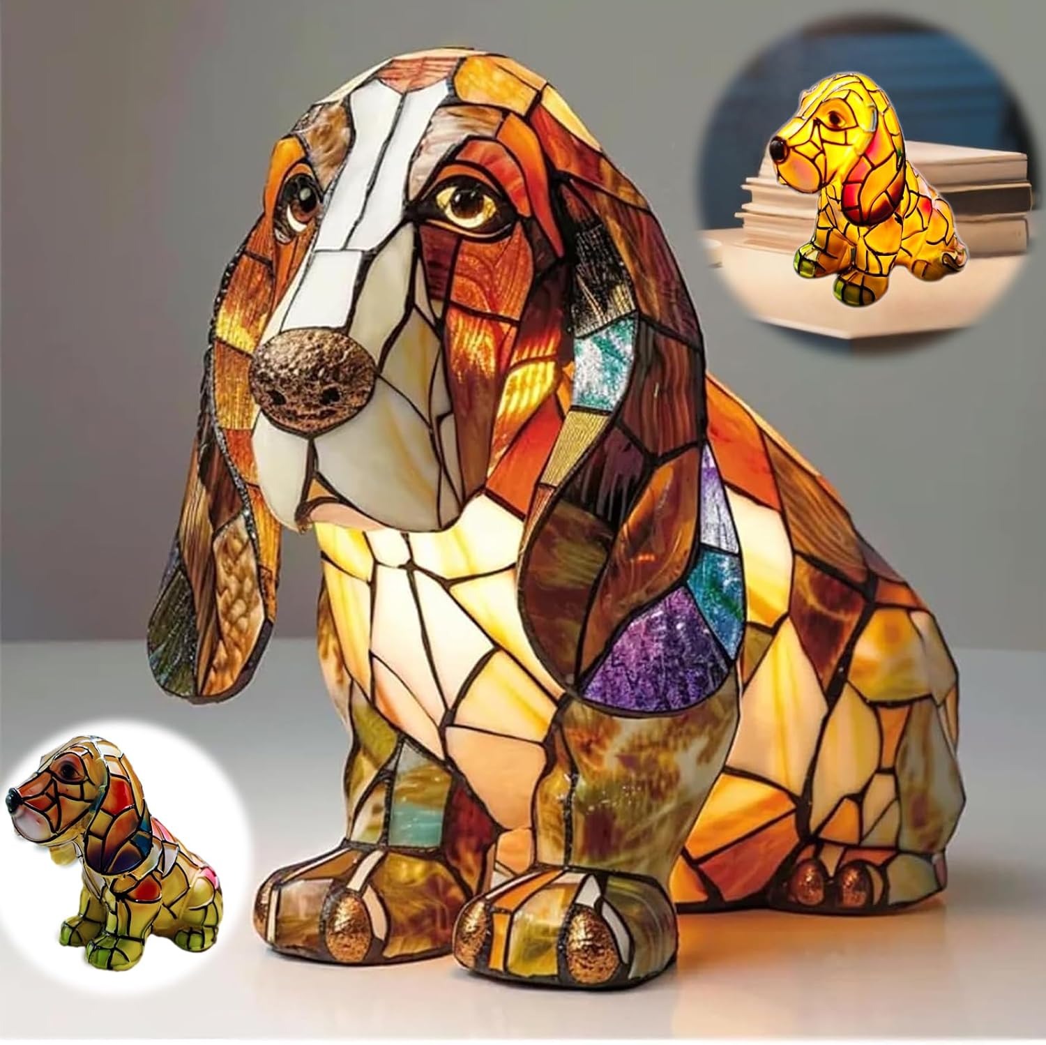 Basset Hound Lamps