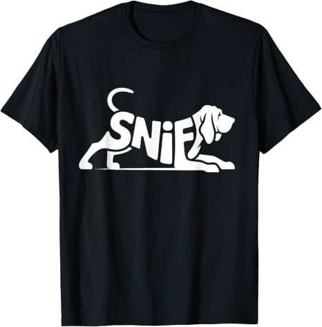 Bloodhound Word Art T-Shirt