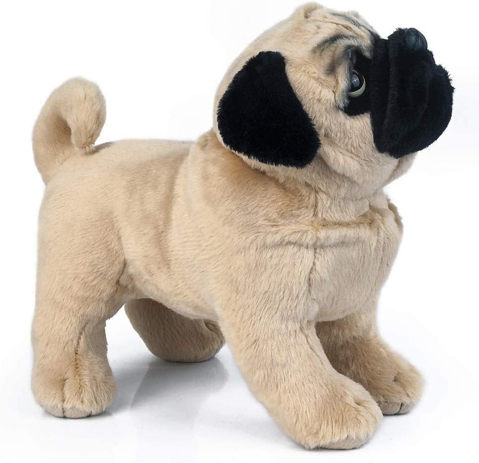 12” Pug Dog Stuffed Animal