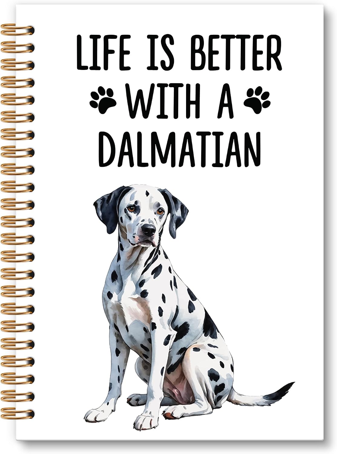 Dalmatian Dog Notebook Journal