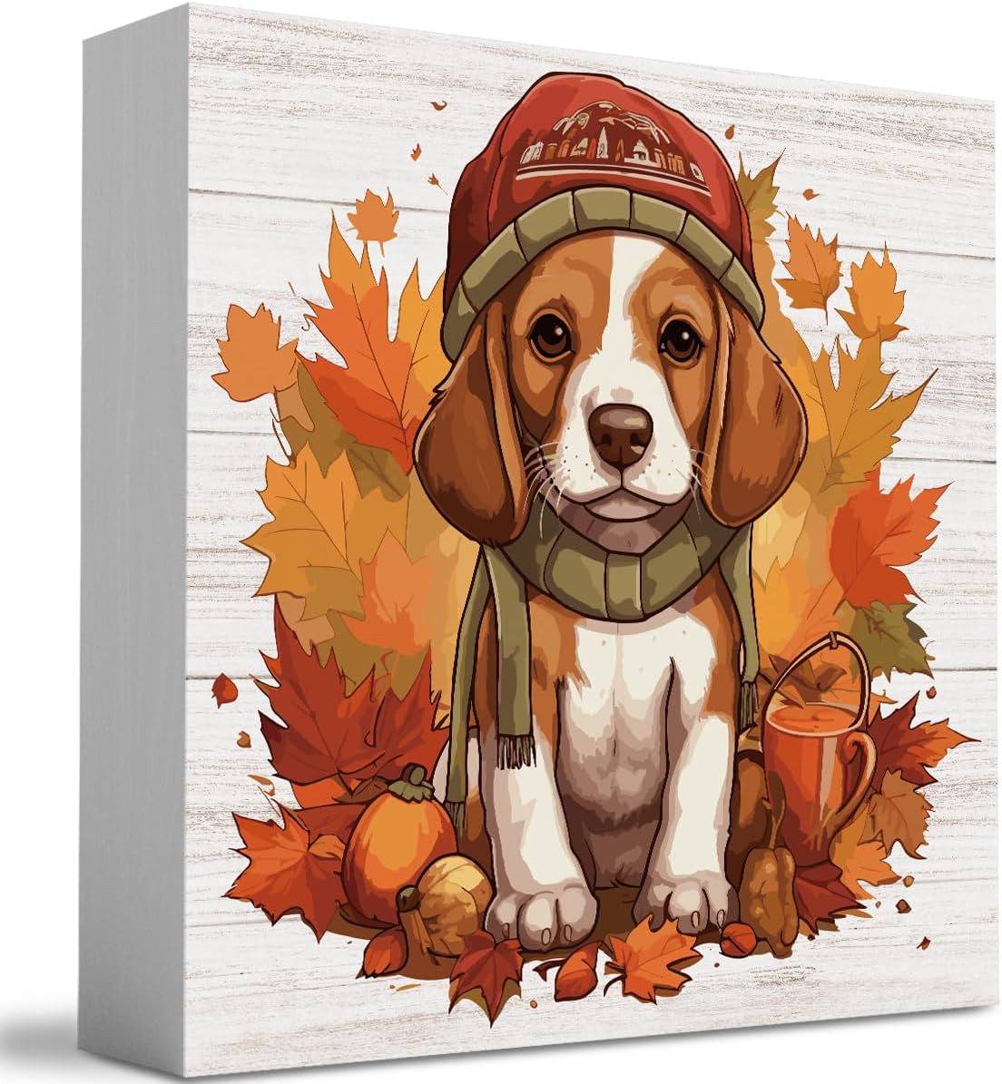Beagle Fall Dog Décor