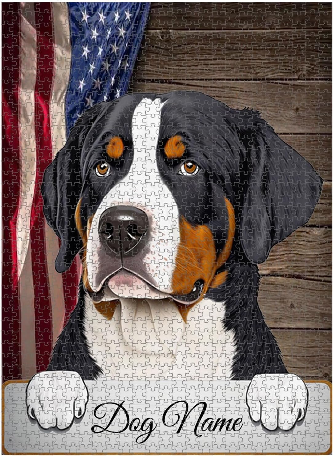 Greater Swiss Mountain Dog Jigsaw Puzzle